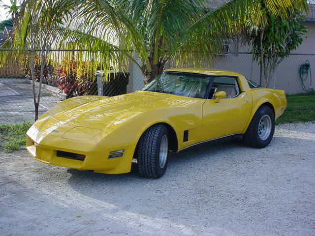 1980 Yellow Corvette Ttops I am selling this 1980 corvette for a friend 